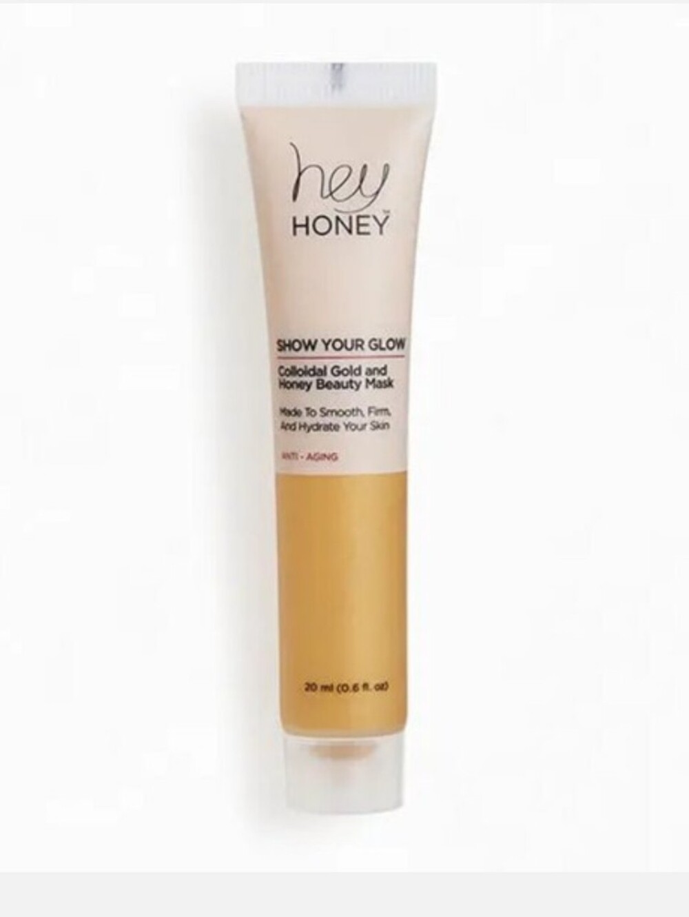 HEY HONEY Show Your Glow - Colloidal Gold & Honey Beauty Mask 20mL